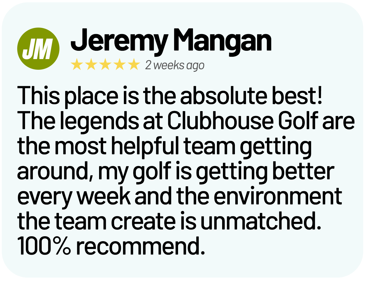 Review 10 - Jeremy Mangan